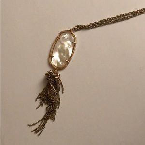 NWOT Kendra Scott pearl Rayne necklace